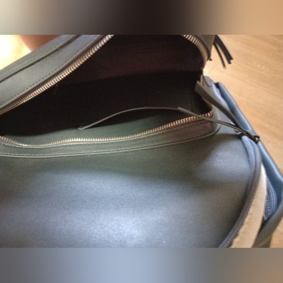 Blue Leather SKIP HOP Backpack/Diaper Bag - Picture 11 of 12